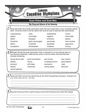2018 Famous Canadian Olympians Gr. 4-8