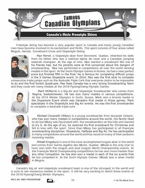 2018 Famous Canadian Olympians Gr. 4-8