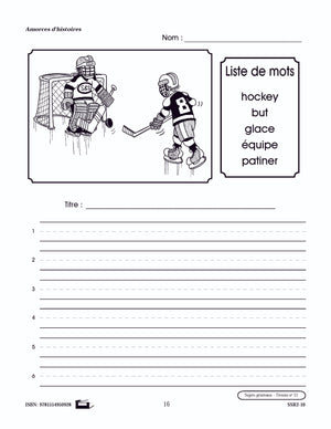 Amorces d'histoires 1e à 3e année