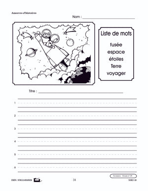 Amorces d'histoires d'aventures 1e à 3e année