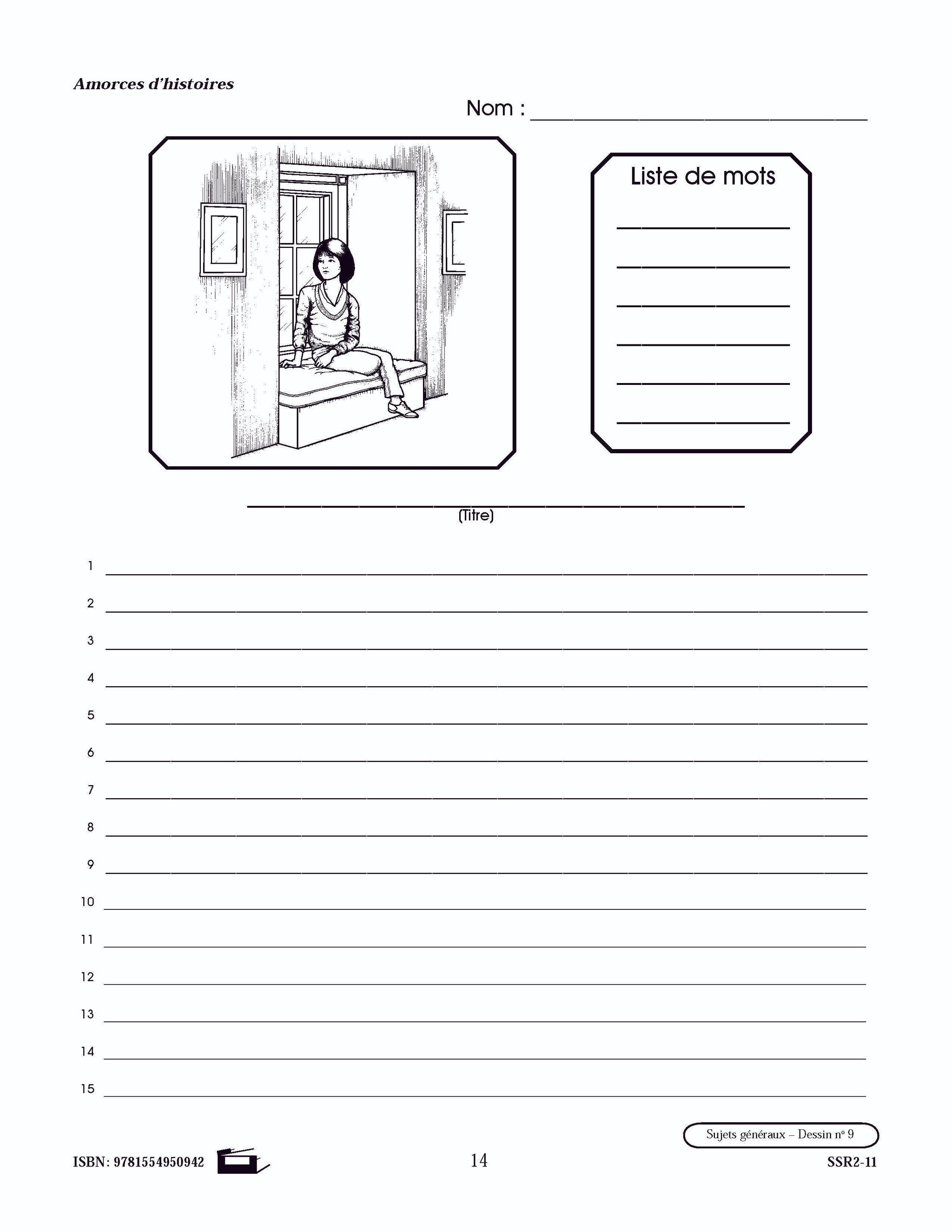 Amorces d'histoires 4e à 6e année