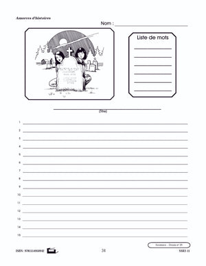 Amorces d'histoires d'aventures 4e à 6e année