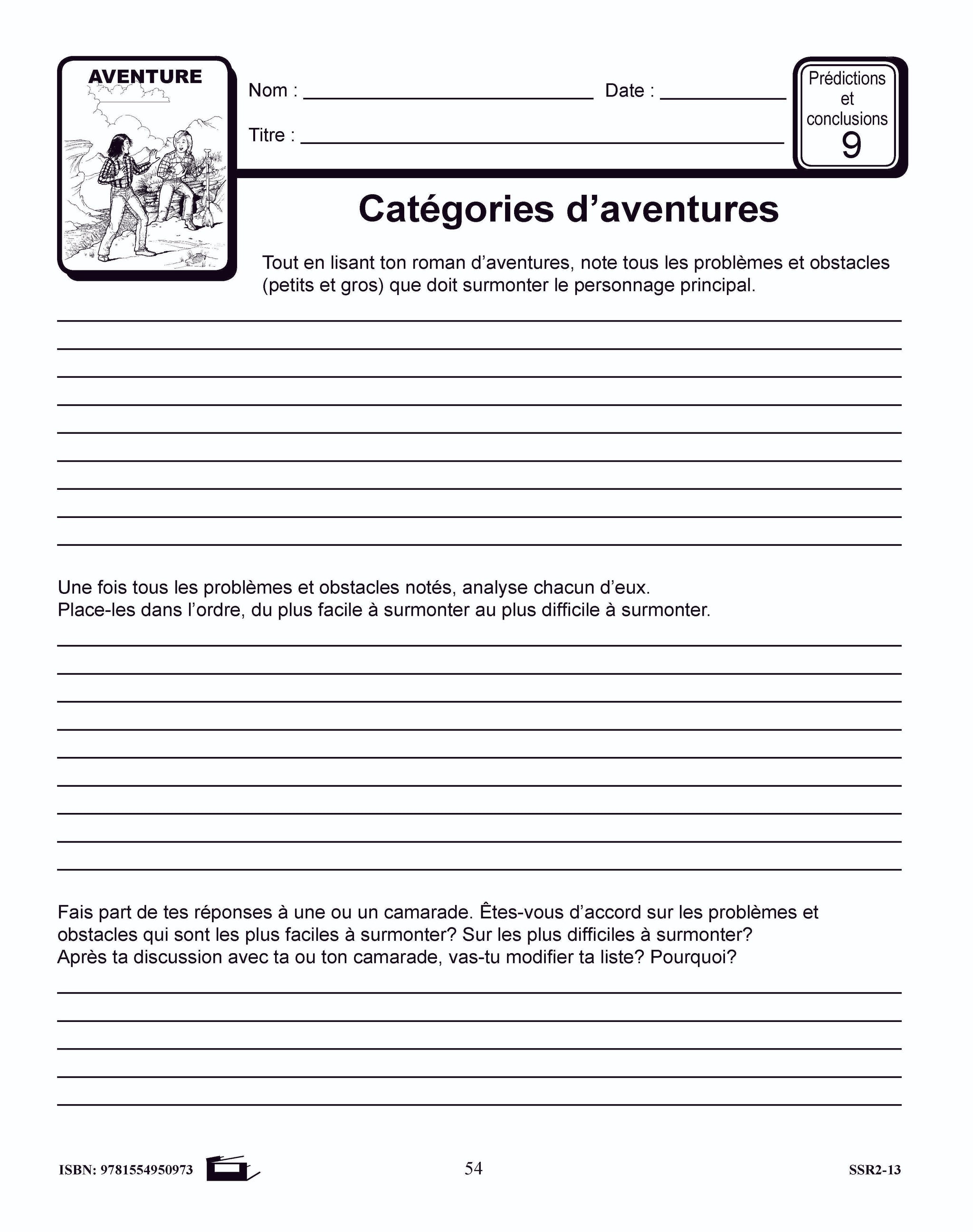 La littéracie par le mystère et l'aventure: Activités de prédictions et conclusions 4e à 6e année