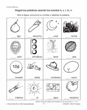 Spanish/English Language Arts 5 Workbook Bundle!