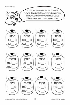 Spanish/English Language Arts 5 Workbook Bundle!