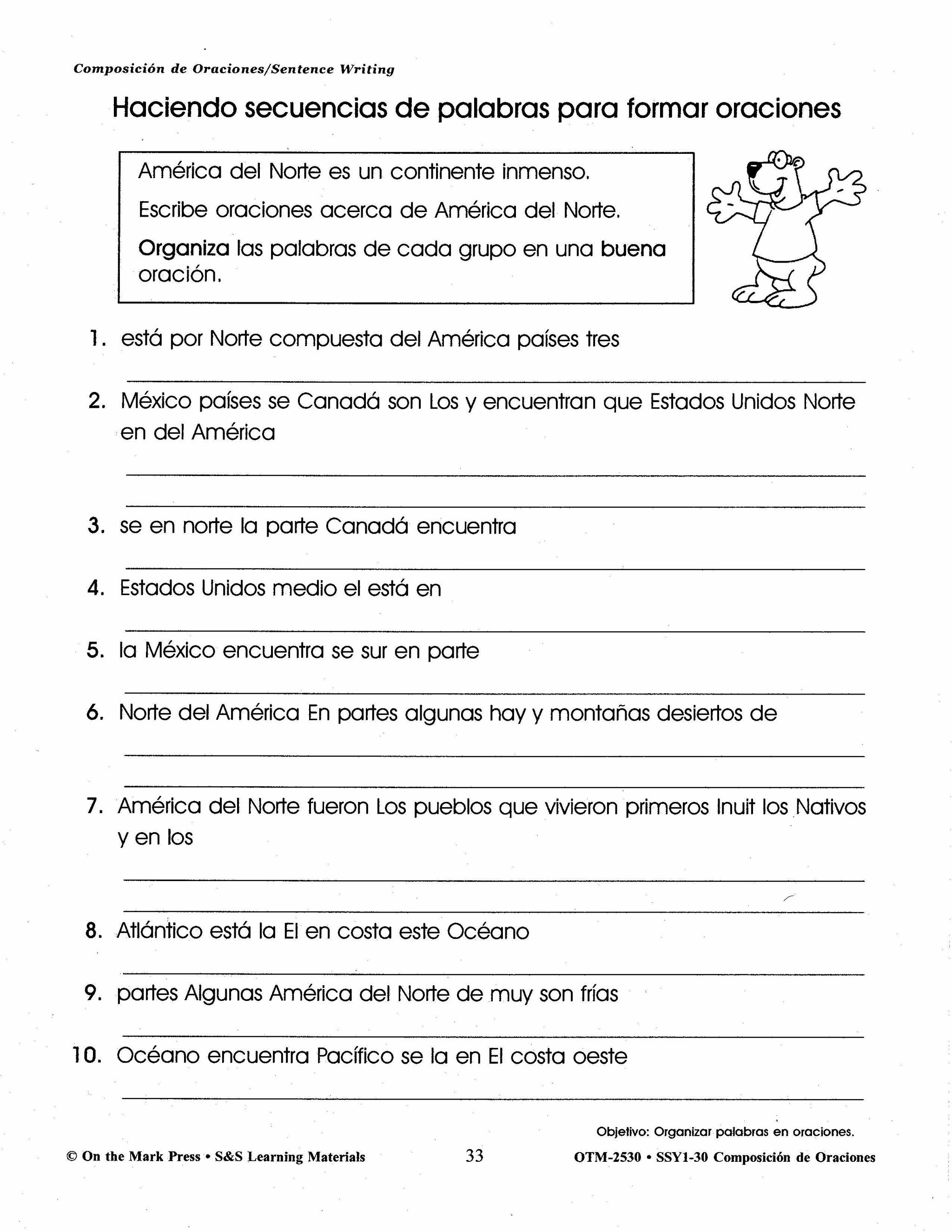 Spanish/English 8 Workbook Bundle!