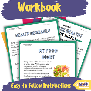 Healthy Eating Ontario Grade 4 Curriculum - Workbook & Slides!