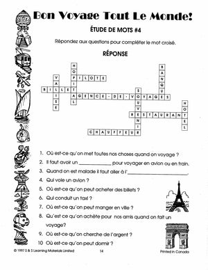 Bon voyage tout le monde 7e et 8e année