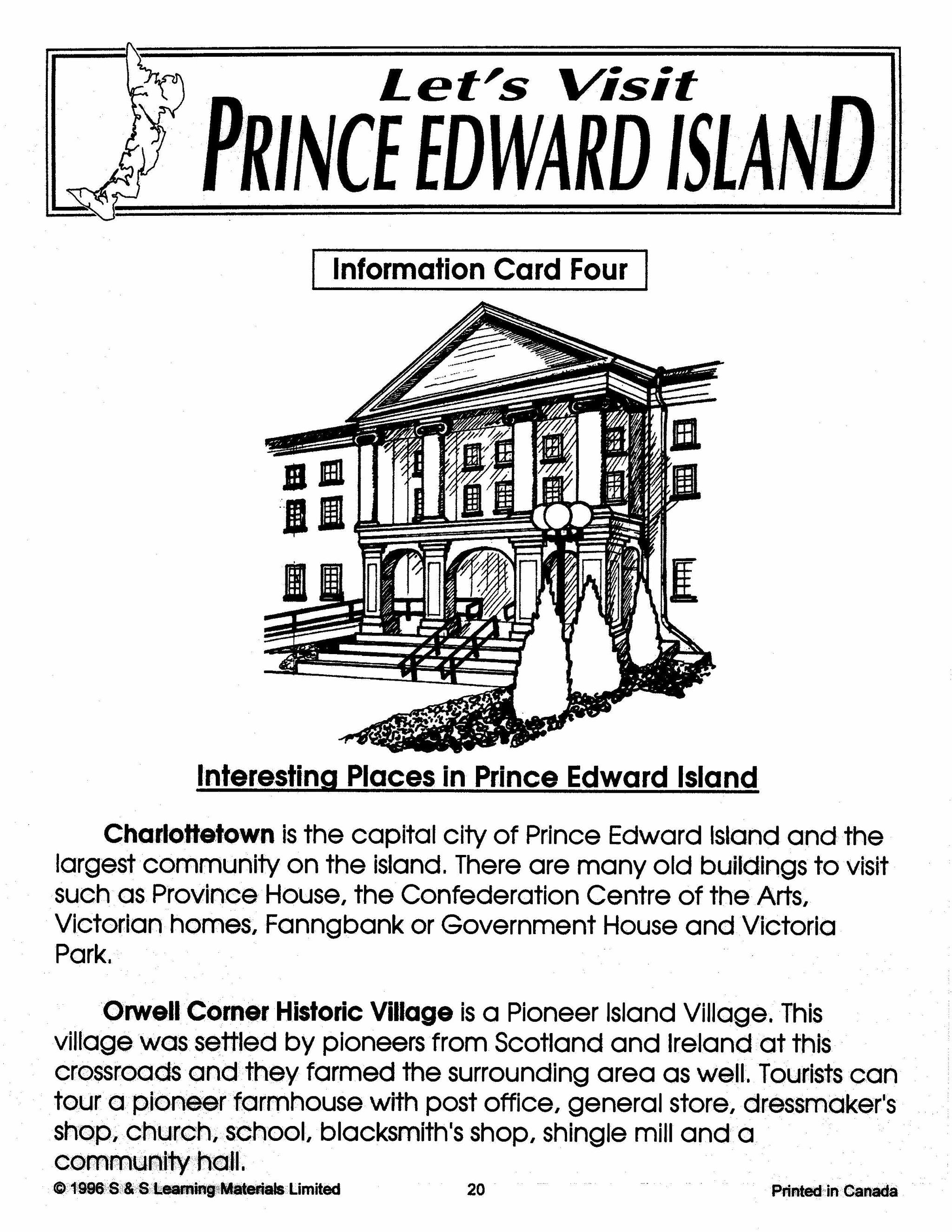 Let's Visit The Prairies A 3 Book Bundle Grades 2-4