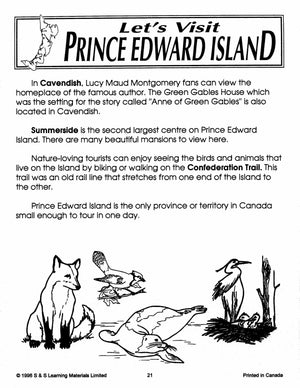 Let's Visit The Prairies A 3 Book Bundle Grades 2-4