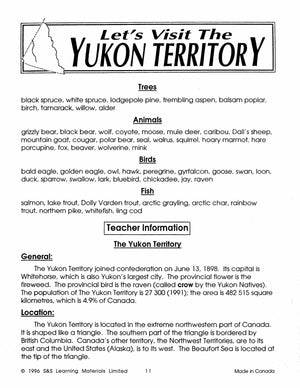 Let's Visit Canada's Territories -  A 3 Book Bundle Grades 2-4