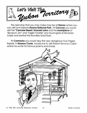 Let's Visit Canada's Territories -  A 3 Book Bundle Grades 2-4