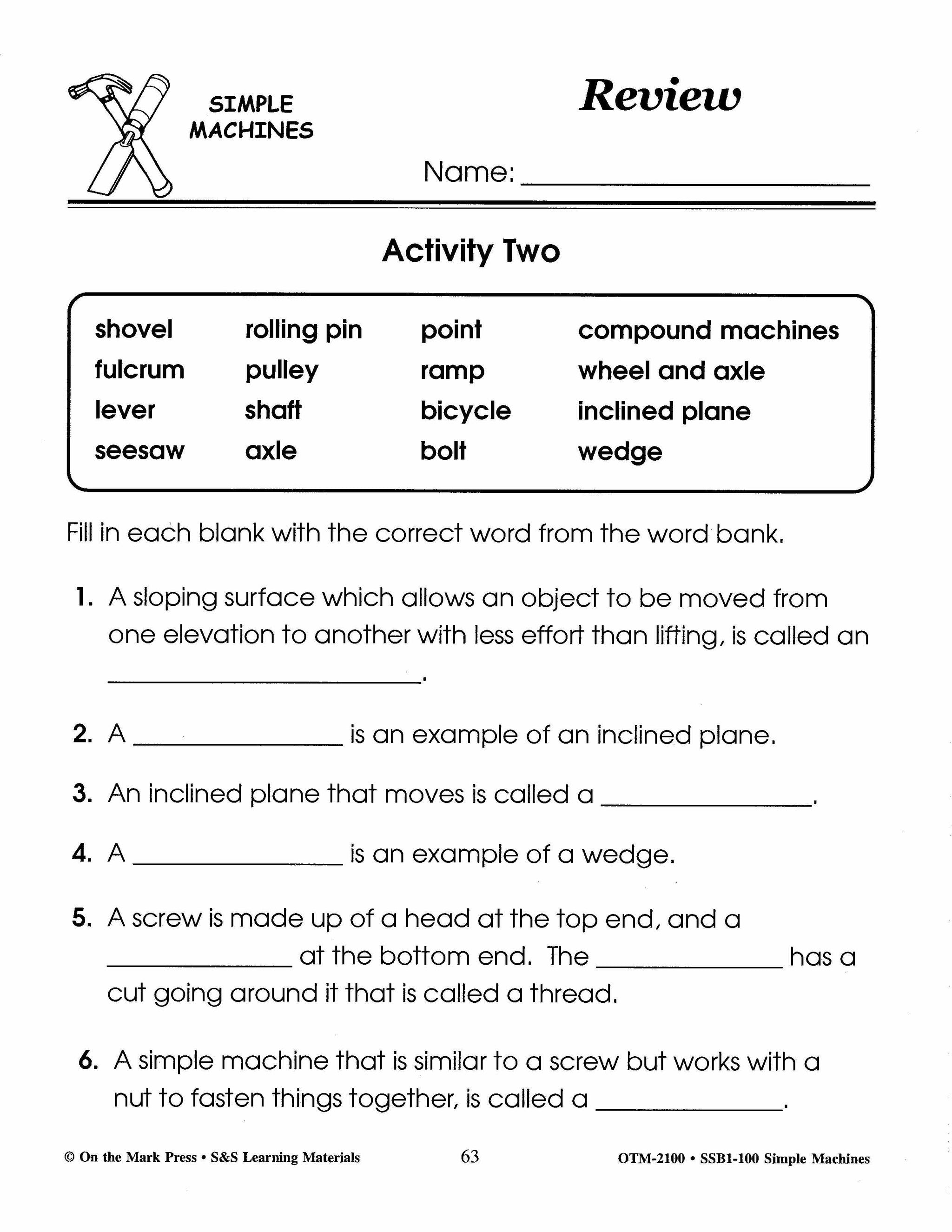 Machines in Motion Grades 1-3 Bundle!