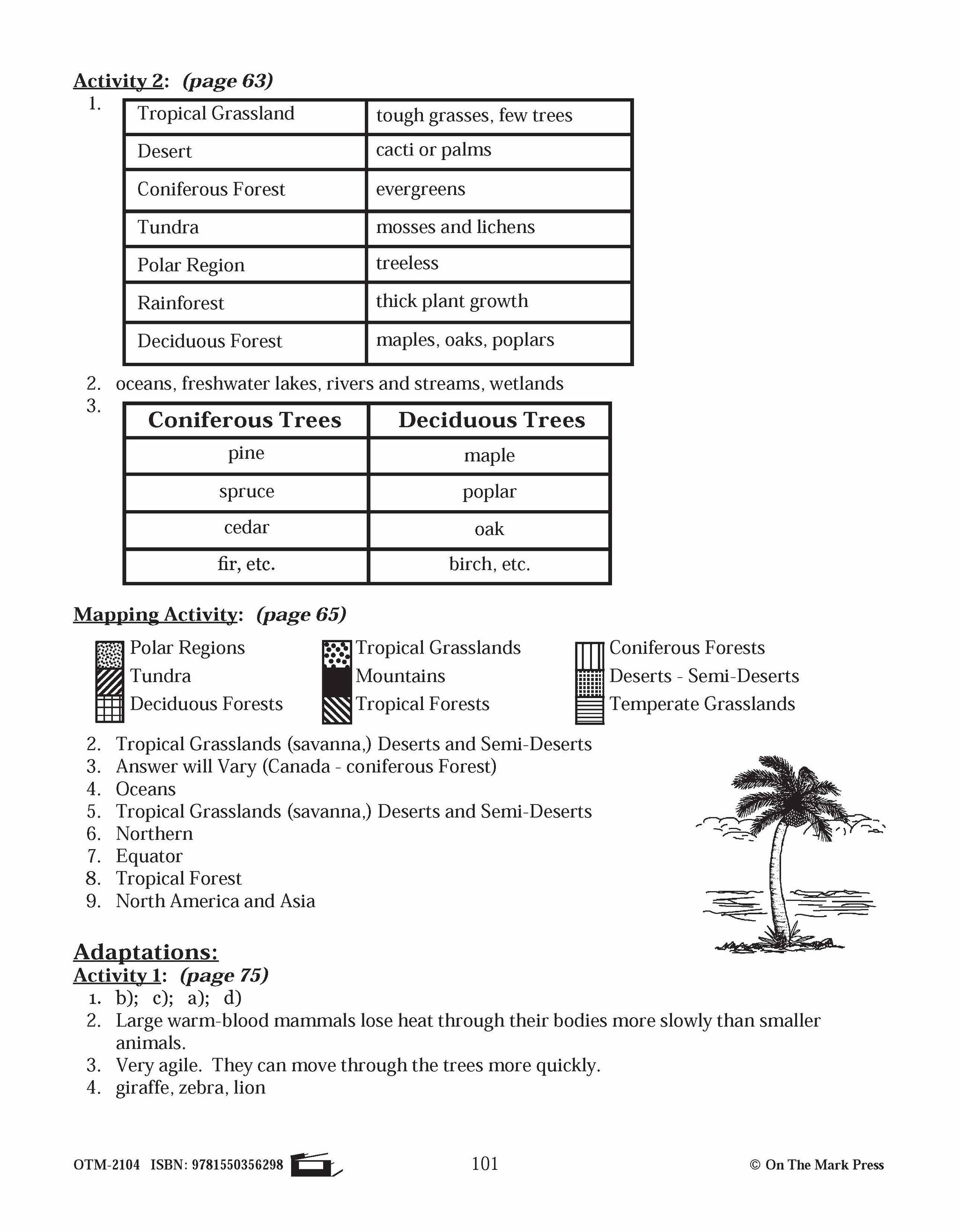 Adaptations Lesson Plan Grades 4-6