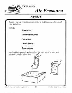 Air Pressure Activities Grades 4-6