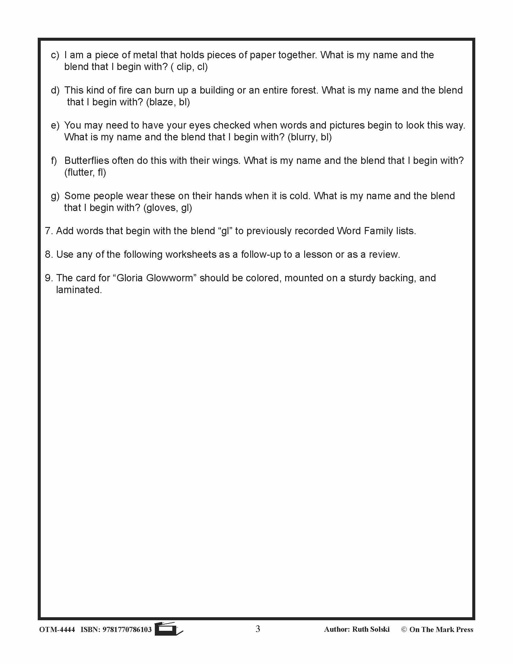 L Blends: 6 Lessons & Test Bundle! Grades K-1