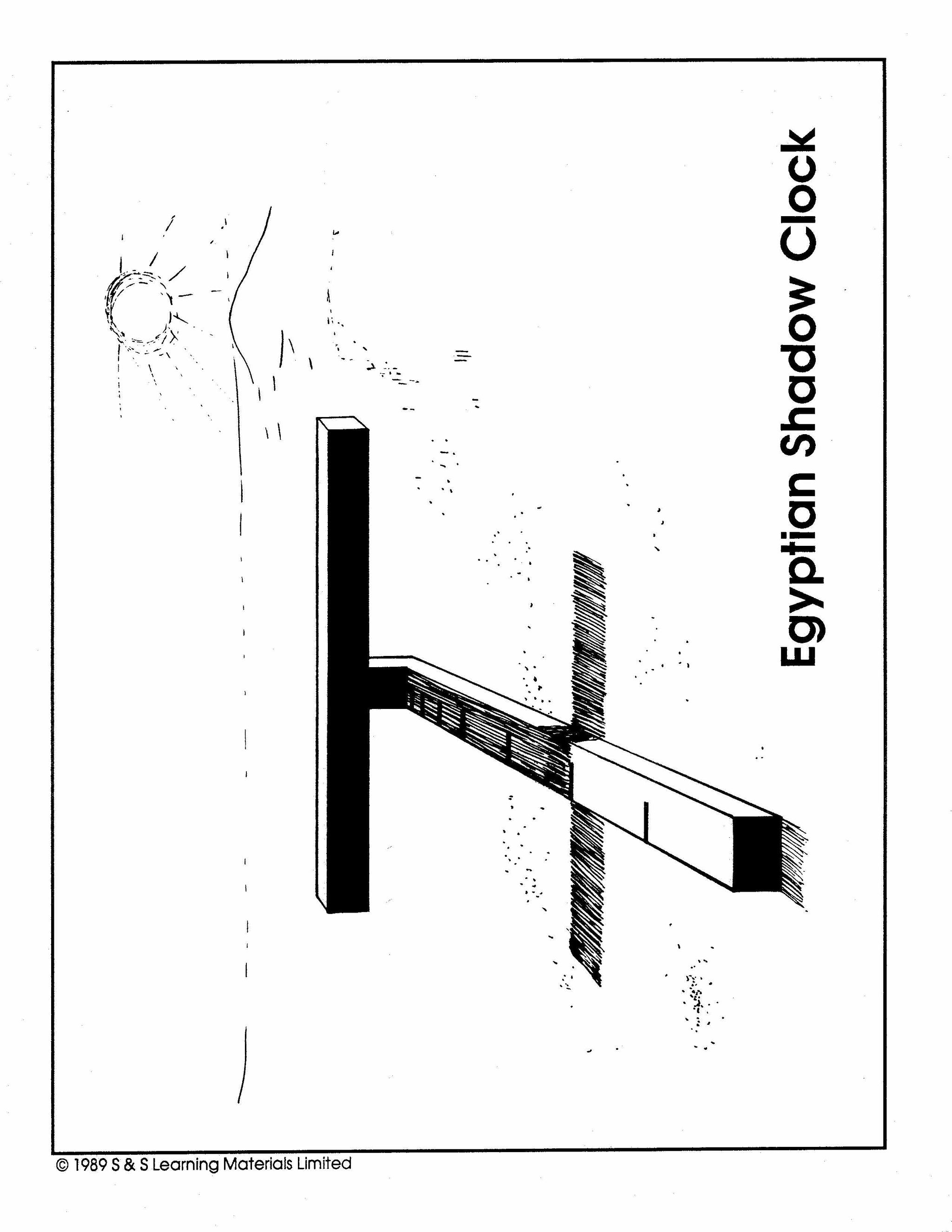 All Kinds of Clocks Black & White Picture Collection Grades K-8