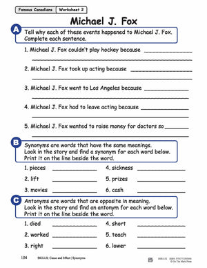 Famous Canadians: 6 Nonfiction Reading Lesson Bundle Gr. 1-2