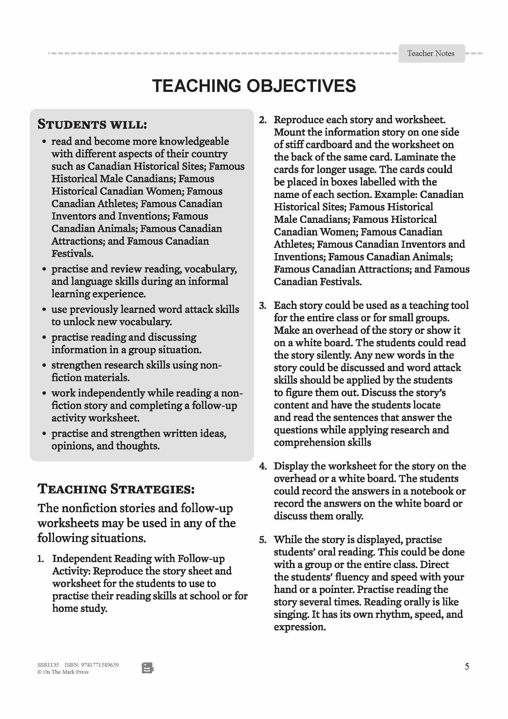 Famous Canadian Inventors and Inventions: 5 Reading Lesson Bundle Grades 4-5