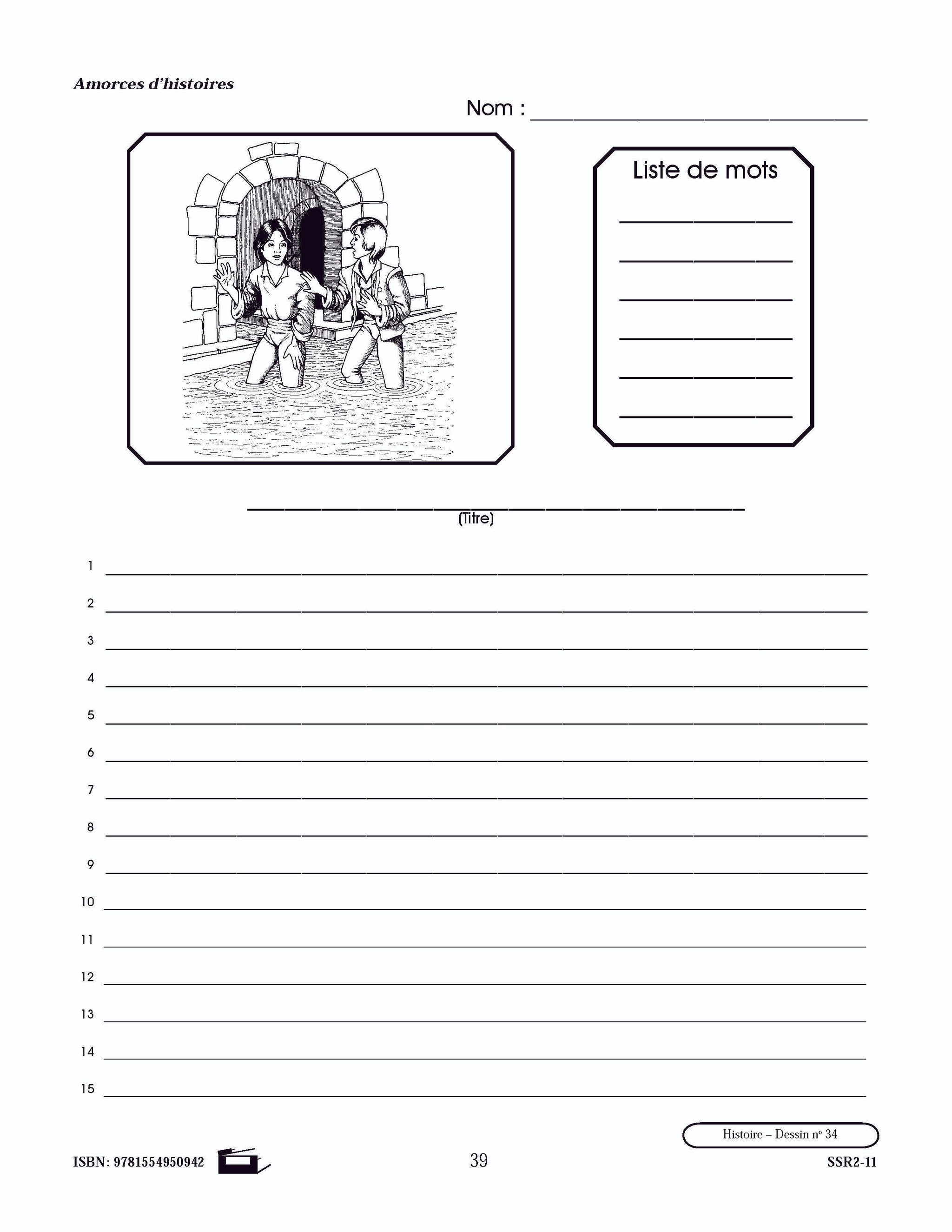 Amorces de récits historiques 4e à 6e année