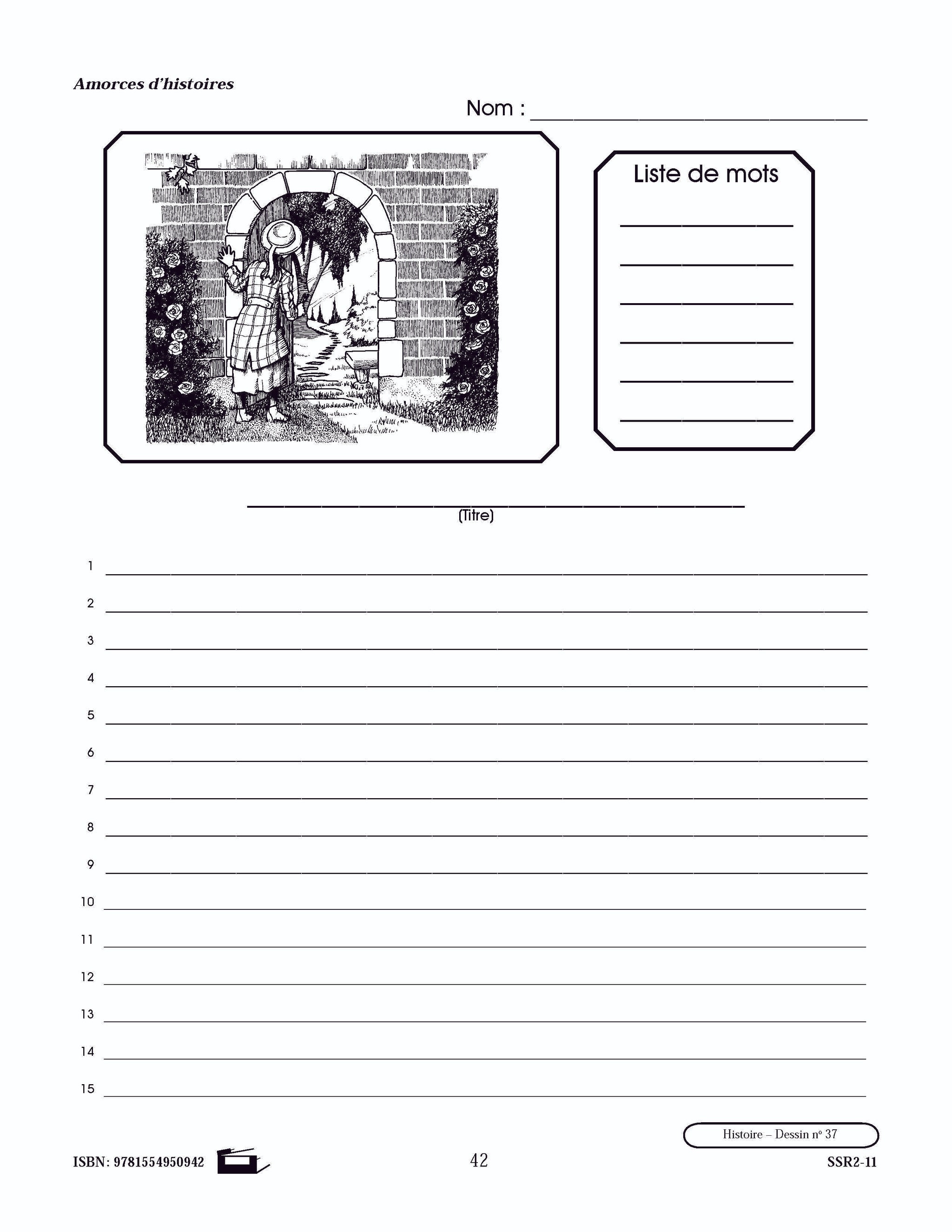 Amorces de récits historiques 4e à 6e année