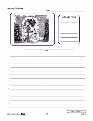 Amorces de récits historiques 4e à 6e année