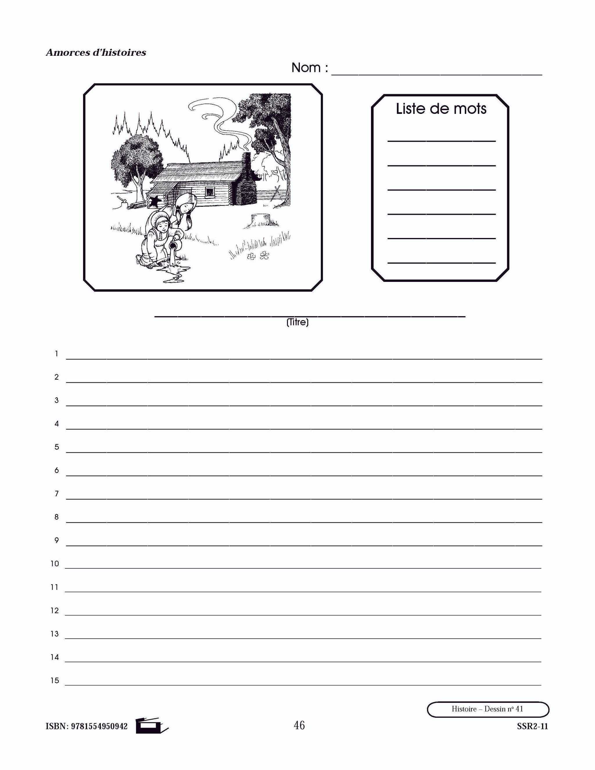 Amorces de récits historiques 4e à 6e année