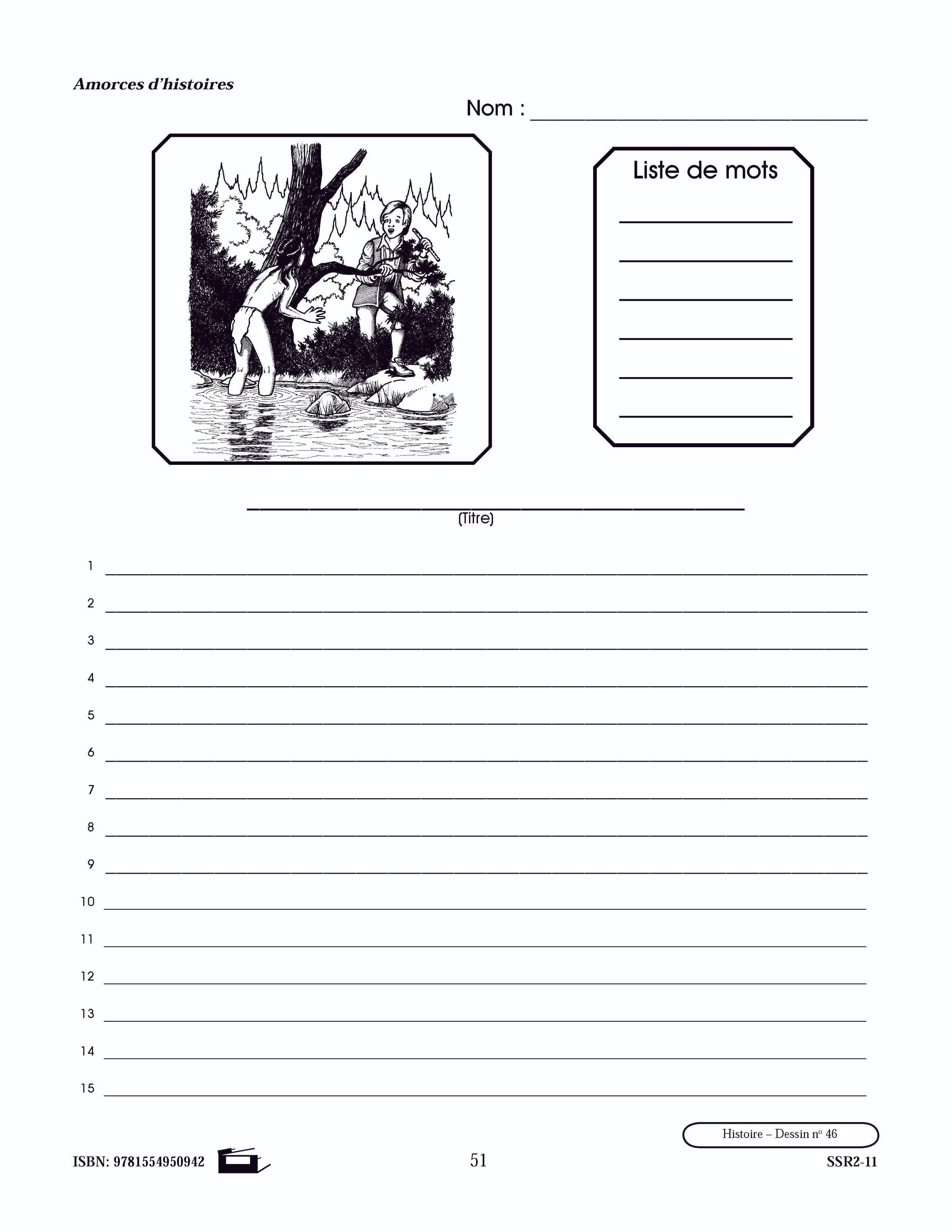 Amorces de récits historiques 4e à 6e année