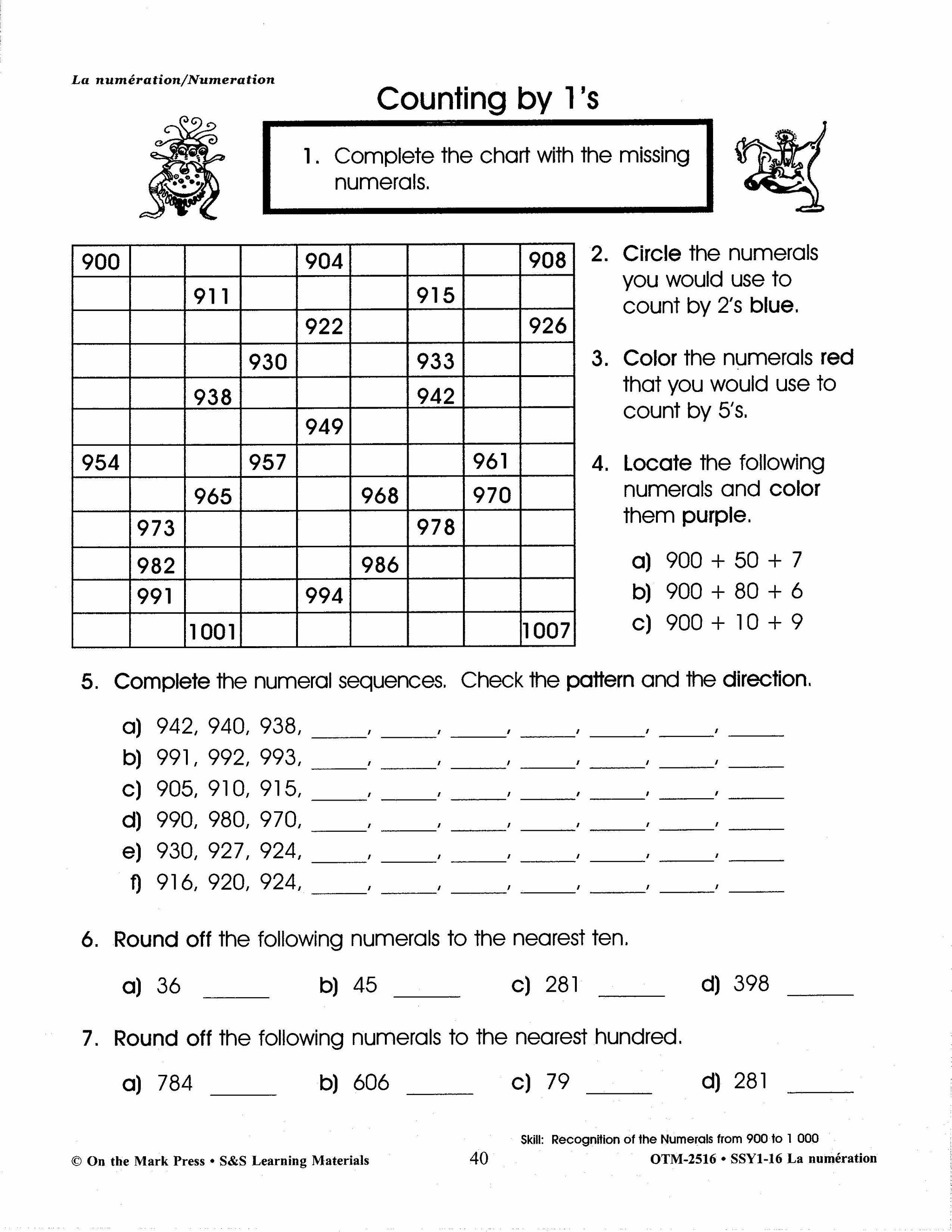 French/English Math 3 Book Bundle! Grades 1-3