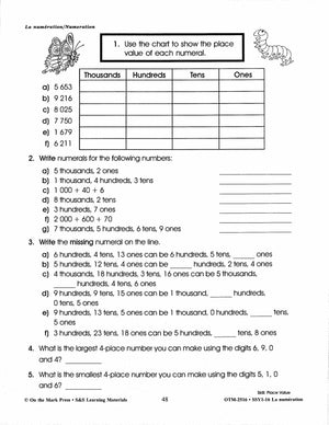 French/English Math 3 Book Bundle! Grades 1-3