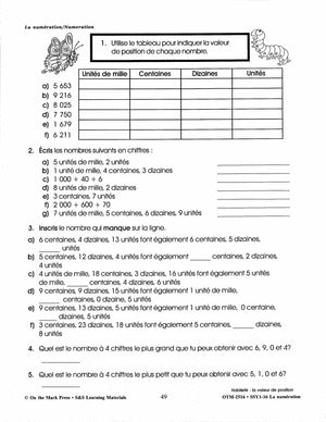 French/English Language Arts: 5 Book Bundle Grades 1-3