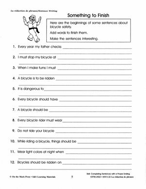 French/English Language Arts: 5 Book Bundle Grades 1-3