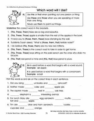 French/English Language Arts: 5 Book Bundle Grades 1-3