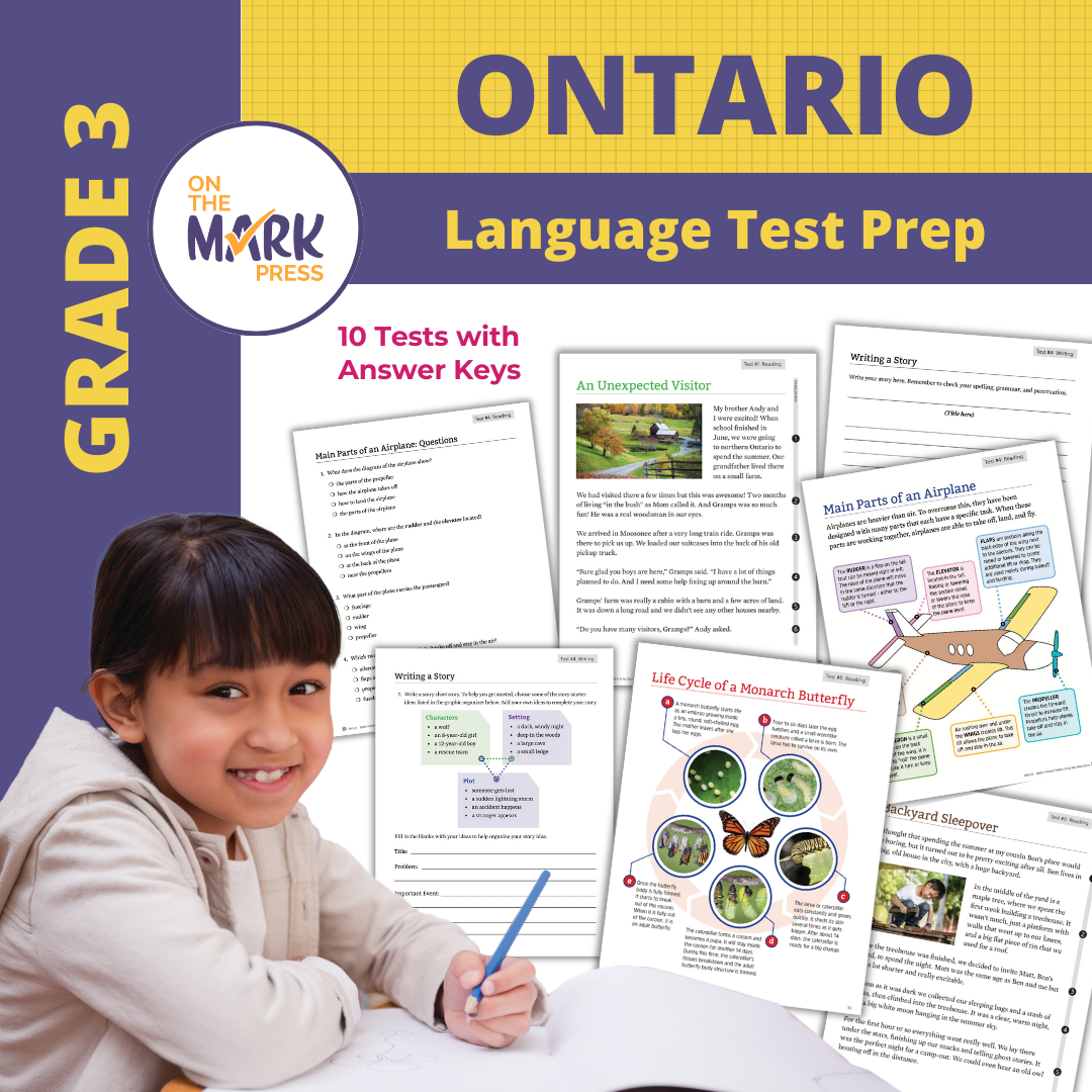 Ontario Grade 3 Language Test Prep Guide