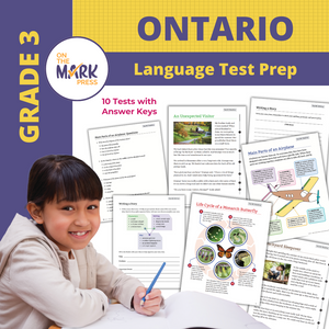 Ontario Grade 3 Language Test Prep Guide