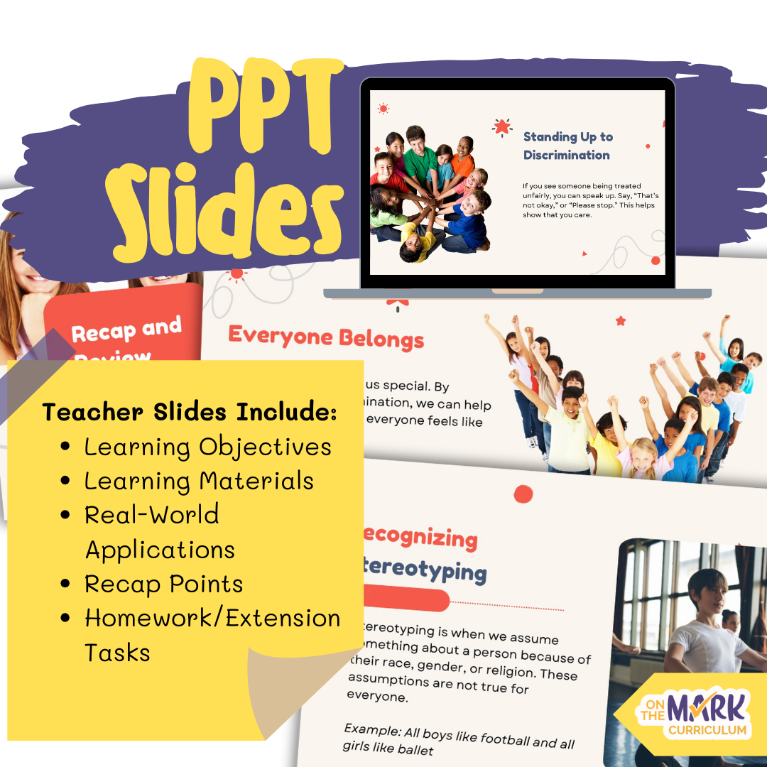 Personal Safety and Injury Prevention Alberta Grade 4 Curriculum - Workbook & Slides!