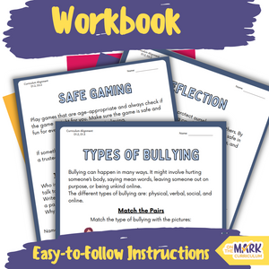 Personal Safety and Injury Prevention British Columbia Grade 4 Curriculum - Workbook & Slides!