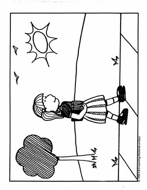 Back To School Black & White Picture Collection Grades K-8