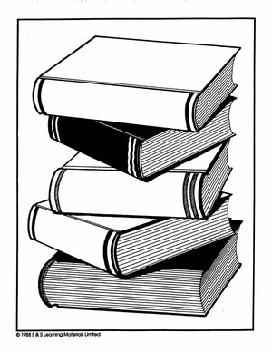 Back To School Black & White Picture Collection Grades K-8