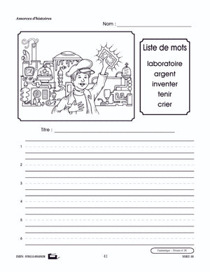 Amorces d'histoires fantastiques 1e à 3e année