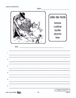 Amorces d'histoires fantastiques 1e à 3e année