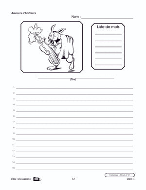 Amorces d'histoires fantastiques 4e à 6e année