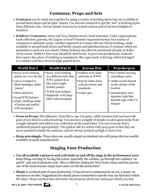 Remembrance Day Plays Grades 5-12