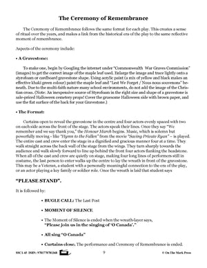 Remembrance Day Plays Grades 5-12