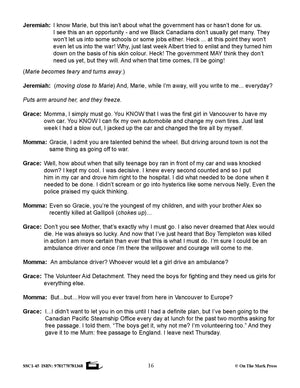 Remembrance Day Plays Grades 5-12