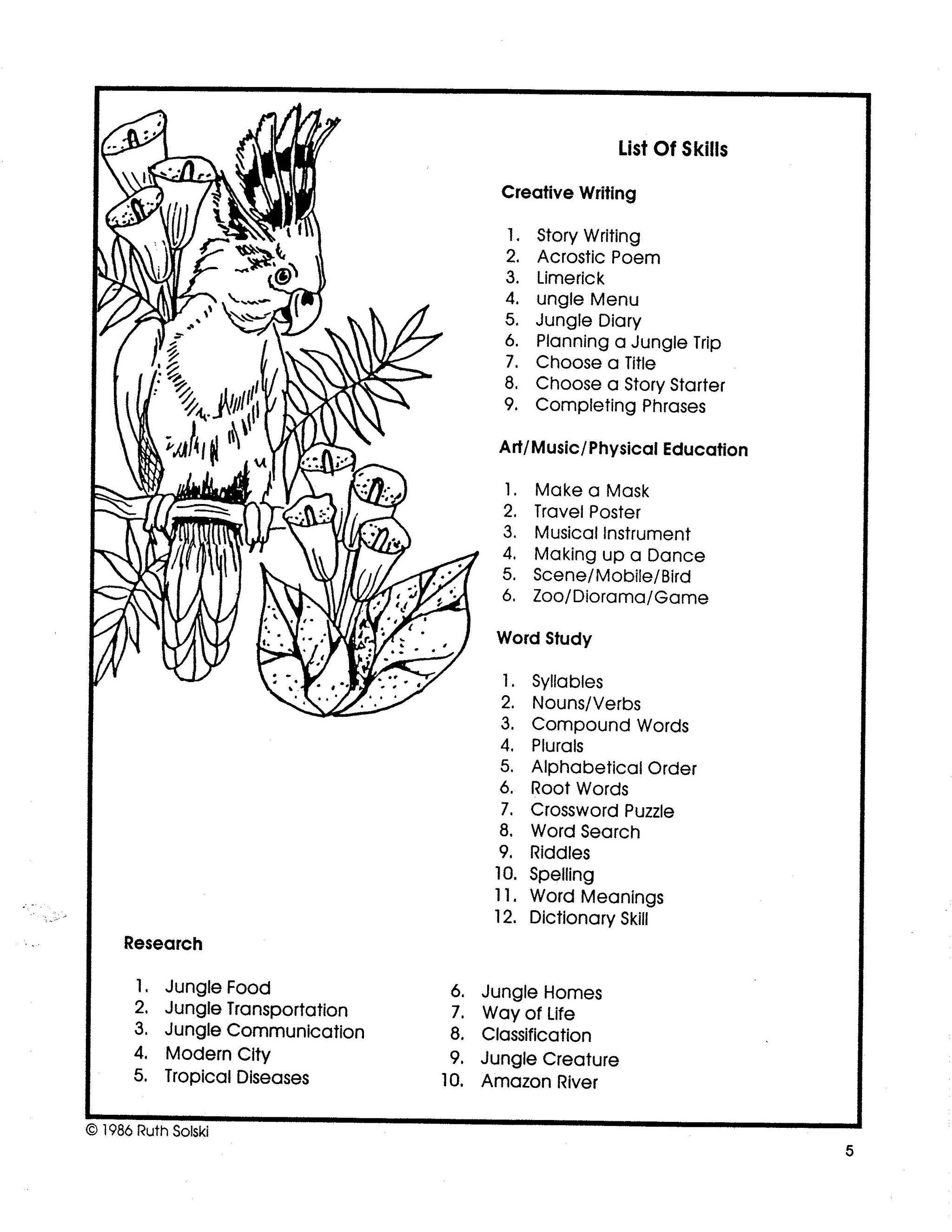 All About Tropical Rainforests Grades 4-6 Plants, Animals, Life in the Amazon