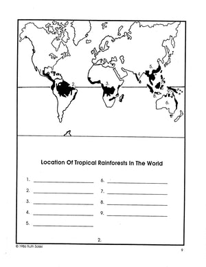 All About Tropical Rainforests Grades 4-6 Plants, Animals, Life in the Amazon