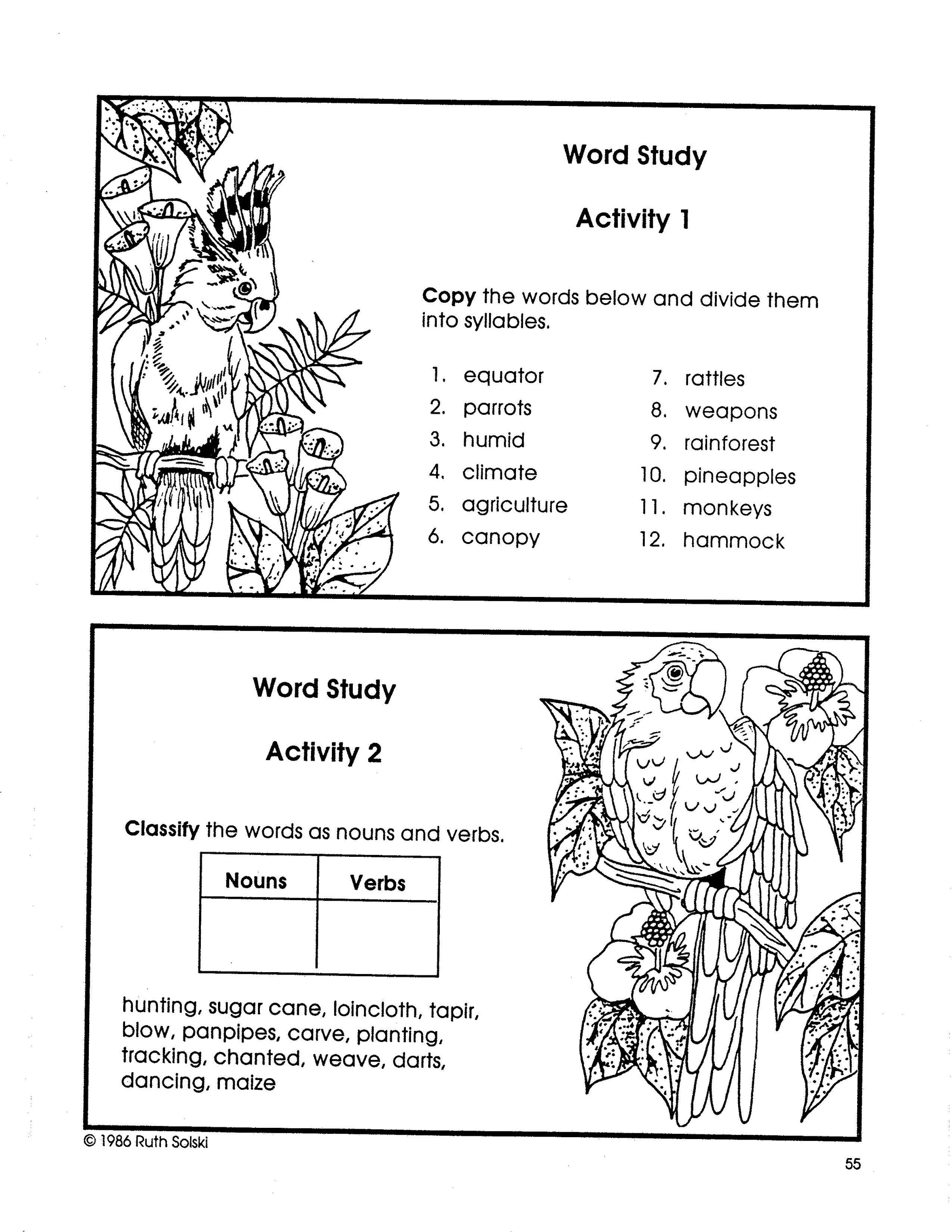 All About Tropical Rainforests Grades 4-6 Plants, Animals, Life in the Amazon