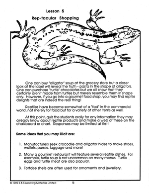 Reptiles Grades 4-6