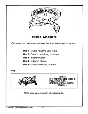 Reptiles Grades 4-6